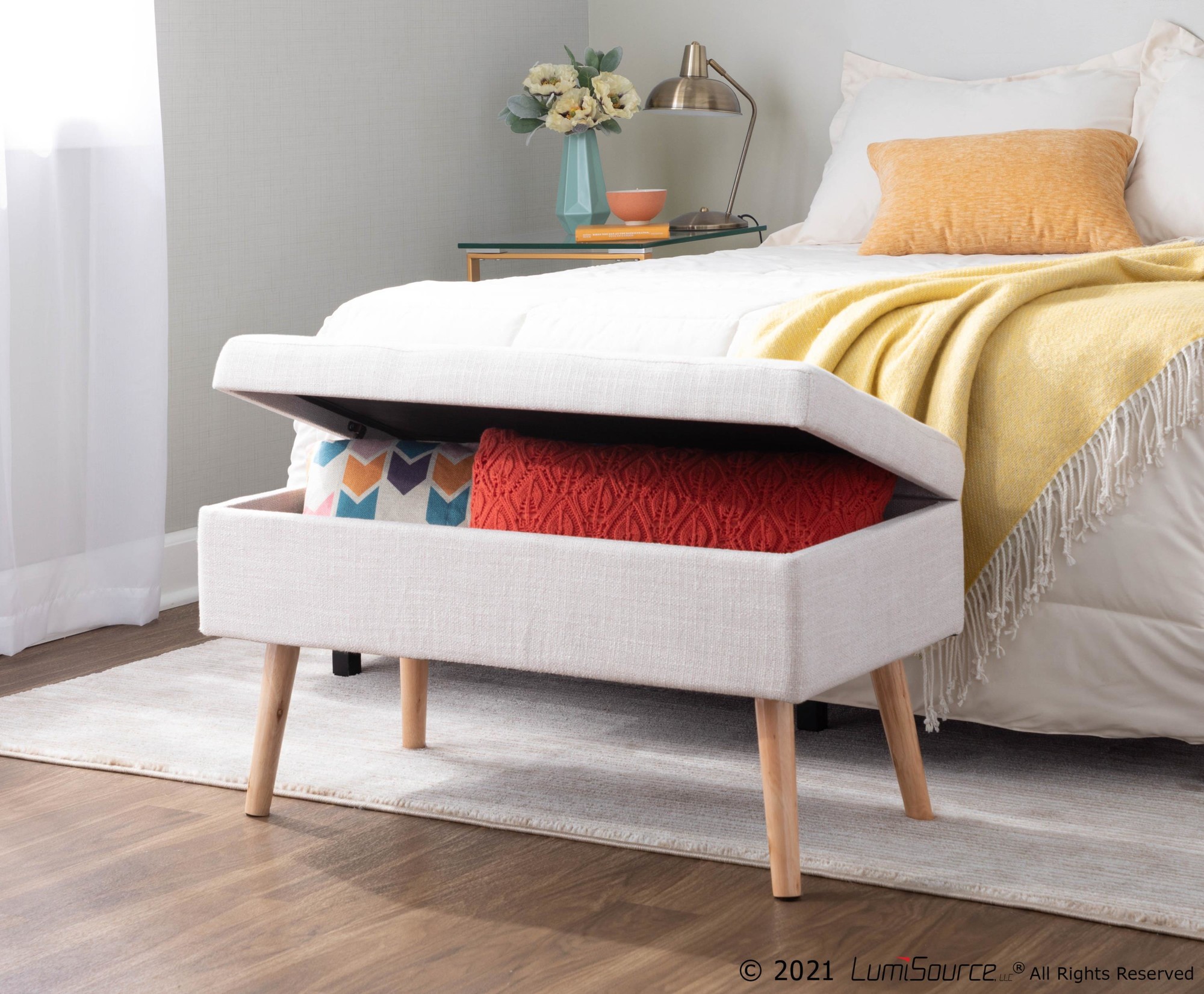 Storage Bench - LumiSource - Stylish Decor at Affordable Prices